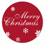 Christmas - Decorative Label - 2" Round