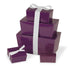 Aubergine - Ballotin Box - (1 lb) 6-5/8 x 3-3/4 x 3-1/2"