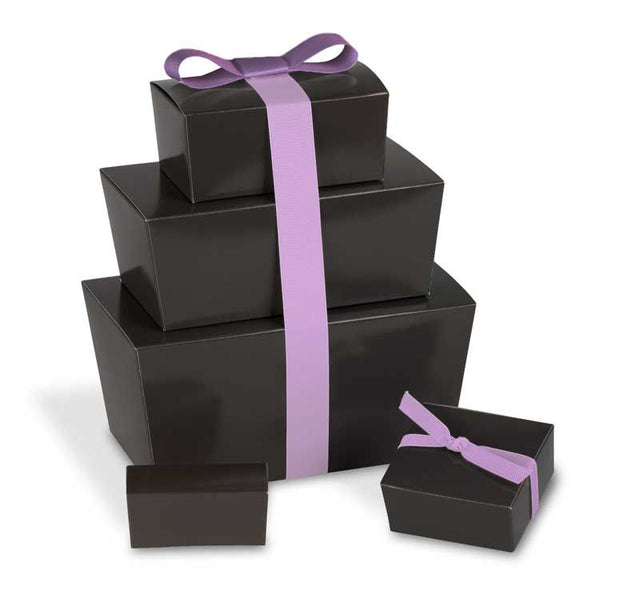 Black - Ballotin Box - (2 Pc.) 2-5/8 x 1-5/16 x 1-1/4"