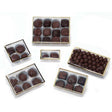 Gold Trim Clear Chocolate Boxes
