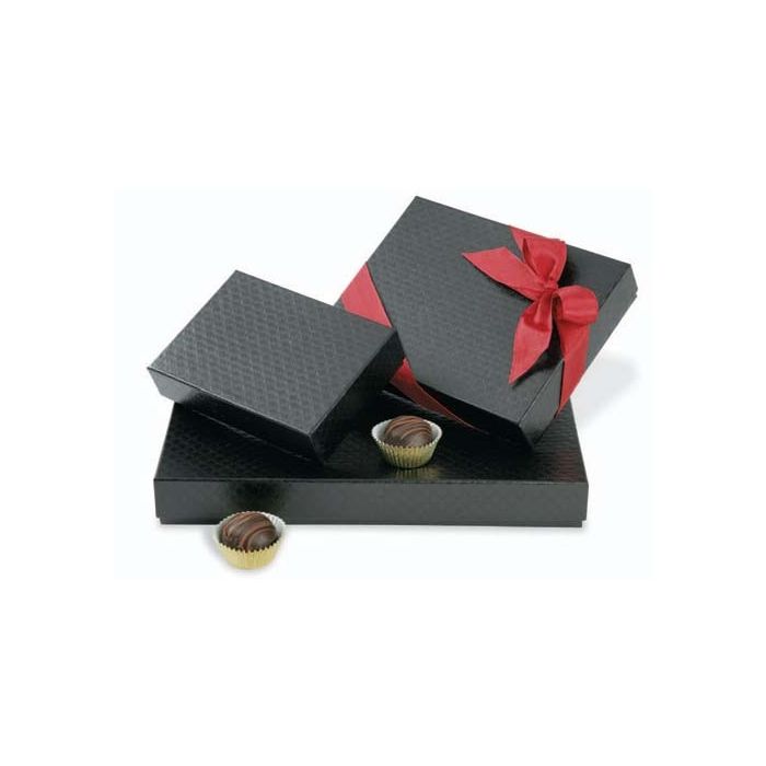 Quilted Black - Set Up Candy Box