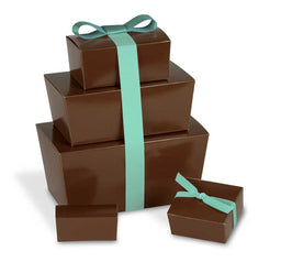 Brown - Ballotin Box - (2 Pc.) 2-5/8 x 1-5/16 x 1-1/4"