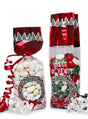 Christmas Wreath - Stand Up Candy Bag - (1/2 lb) 2-1/4 x 1-7/8 x 9-1/2"