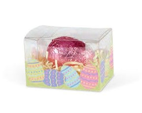 Easter Eggs - Egg Mold Candy Box - (1/4 lb) 3-5/8 x 2-3/8 x 2-3/8"