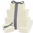 Cream - Folding Candy Box - (1/4 lb) 4-1/8 x 2-5/8 x 1-7/8"