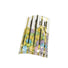 Vertical Stripe Gold - Flat Foil Accent Candy Bag - 2-1/4 x 4"