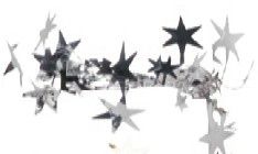 Silver Star - Garland - 25" Coil