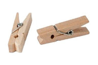 Wooden - Mini Wooden Clip - 1-3/8 x 1/4 x 3/8"