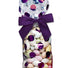 Large Dots Purple - Stand Up Candy Bag - (1 lb) 2-3/4 x 2 x 11"