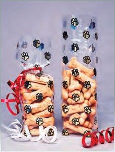 Paw Prints - Stand Up Candy Bag - (1/2 lb) 2-1/4 x 1-7/8 x 9-1/2"