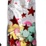 Stars Red - Stand Up Candy Bag - (1/2 lb) 2-1/4 x 1-7/8 x 9-1/2"
