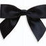 Black - Bow with Twist Tie - 3-1/2" Width Bow - 4" Twist Tie