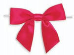Hot Pink - Self Adhesive Bow - 3-1/2" Bow - Self Adhesive