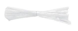 Clear - Twist Ties - 4 x 5/32"