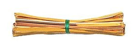 Gold - Twist Ties - 6 x 5/32"
