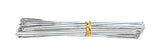 Silver - Twist Ties - 4 x 1/8"