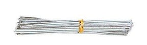 Silver - Twist Ties - 6 x 5/32"