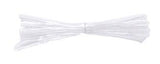 White - Twist Ties - 4 x 5/32"