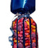 Solid Top Vertical Stripe Blue - Stand Up Candy Bag - (1 lb) 2-3/4 x 2 x 11"