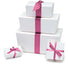 White - Ballotin Box - (1 lb) 6-5/8 x 3-3/4 x 3-1/2"