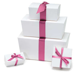 White - Ballotin Box - (1 lb) 6-5/8 x 3-3/4 x 3-1/2"