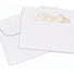 White - Gift Card and Envelope - 3-1/2 x 2"