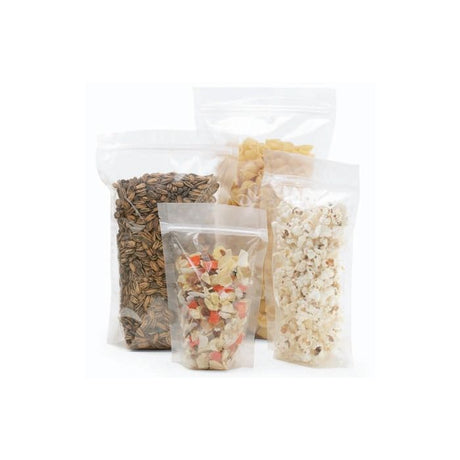 Clear Stand Up Zipper Pouch Bags