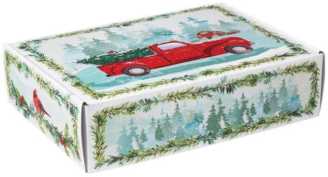 Farmhouse Christmas - Decorative Mailer - 12 x 9 x 3"