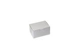 White - 1 Pc. Cake Box - 5-1/2 x 4 x 2-7/8"
