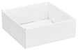 White - Decorative Trays - 8 x 8 x 3"