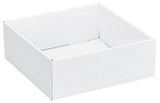 White - Decorative Trays - 8 x 8 x 3"