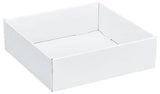 White - Decorative Trays - 10 x 10 x 3"