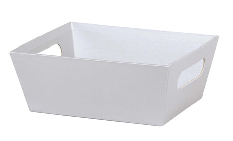 Silver Metallic - Market Tray - 9 x 7 x 3-1/2"