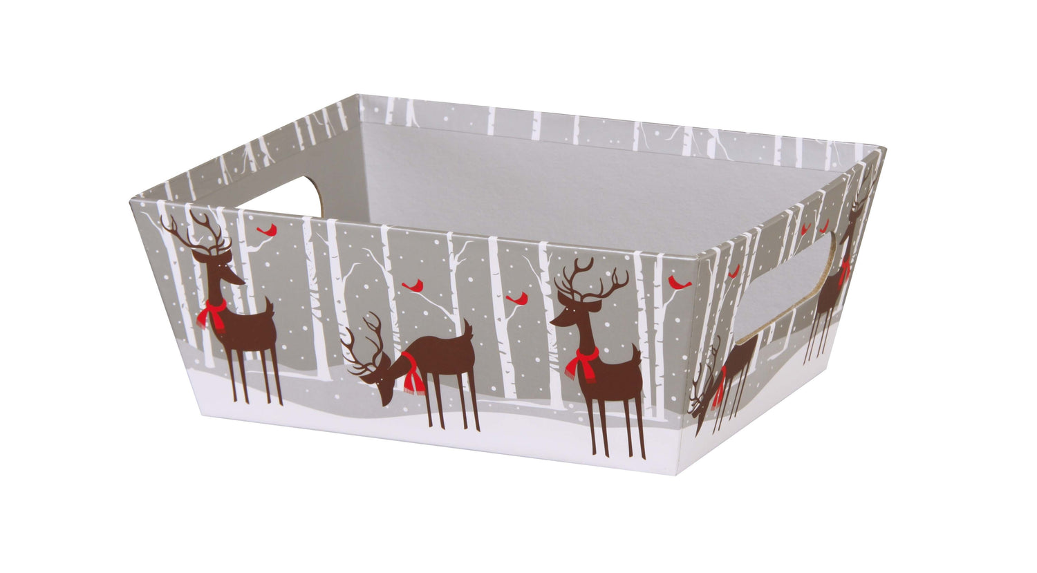 Reindeer Wonderland - Market Tray - 12 x 9-1/2 x 4-1/2"