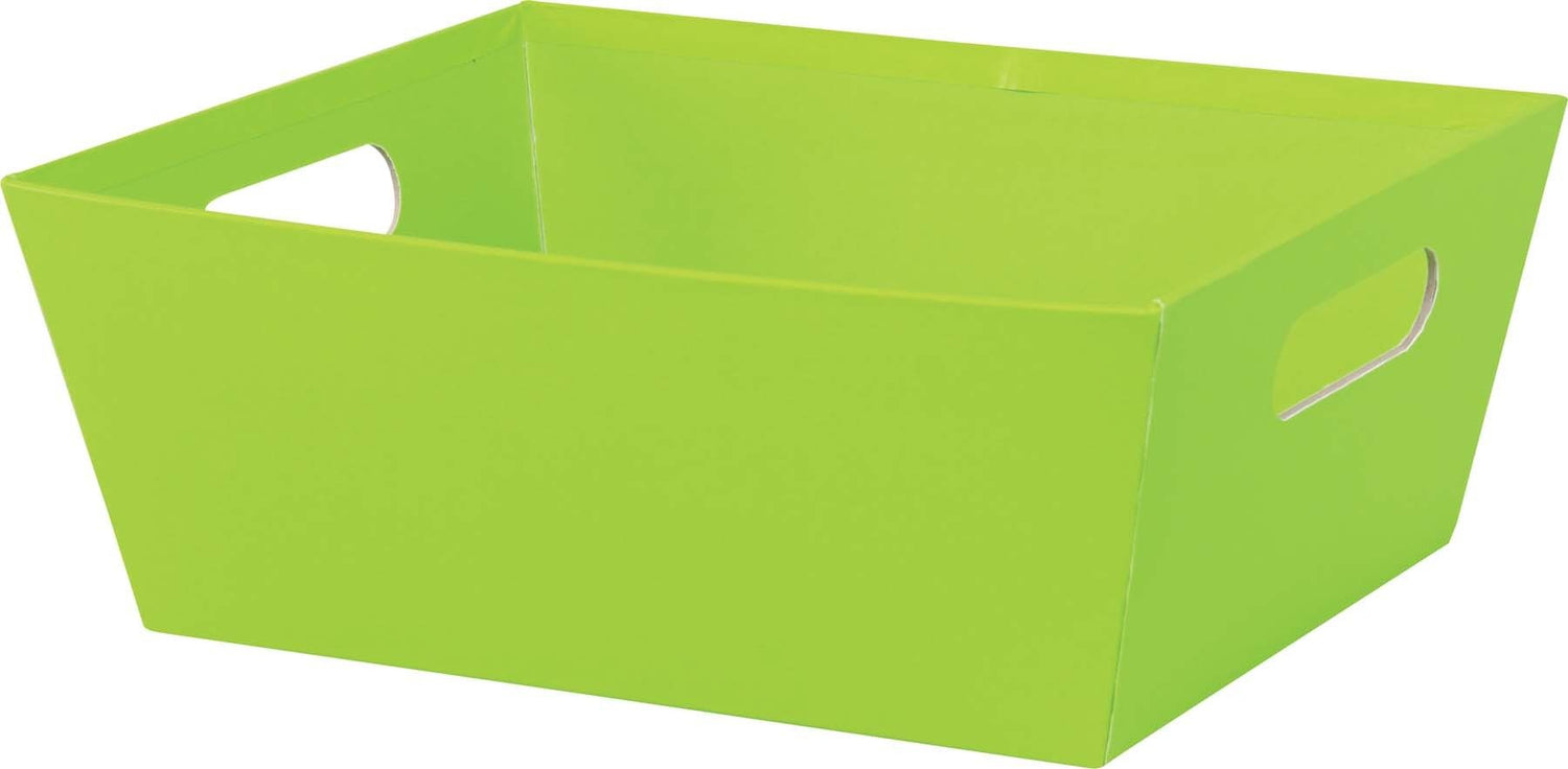 Lime Green - Market Tray - 12 x 9-1/2 x 4-1/2"