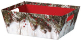 Rustic Winter - Market Tray - 12 x 9-1/2 x 4-1/2"