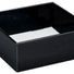 Black - Decorative Trays - 8 x 8 x 3"