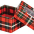 Christmas Plaid - Window Gourmet Gift Box - 3-1/2 x 3-1/2 x 2"