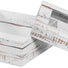 Distressed White Wood - Window Gourmet Gift Box - 5-1/2 x 5-1/2 x 2"