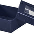 Navy Blue - Window Gourmet Gift Box - 5-1/2 x 5-1/2 x 2"