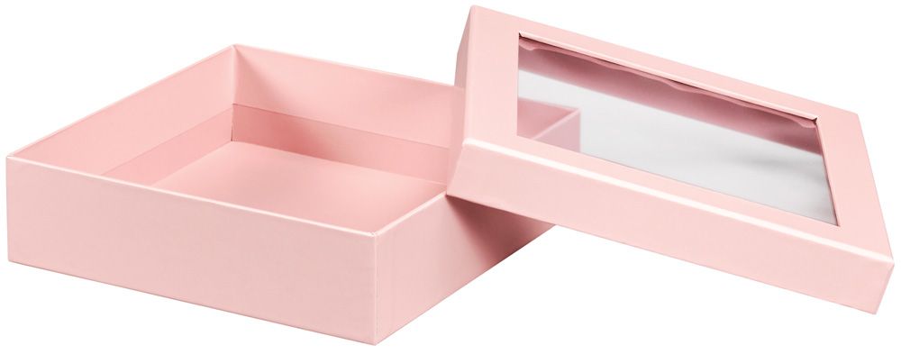 Blush - Window Gourmet Gift Box - 7-1/2 x 7-1/2 x 2"