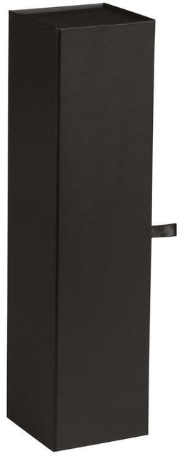 Black - Magnetic Closure Wine Gift Boxes - 3-1/8 x 3-1/4 x 13" (1 Bottle)