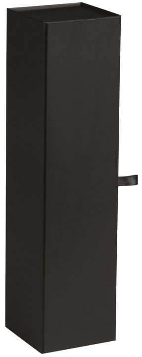 Black - Magnetic Closure Wine Gift Boxes - 3-1/8 x 3-1/4 x 13" (1 Bottle)