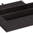 Black - Magnetic Closure Wine Gift Boxes - 6-5/8 x 3-1/4 x 13" (2 Bottle)
