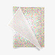 Confetti Dots SatinWrap printed tissue paper, folded sheets