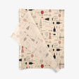 Wine Not? SatinWrap printed tissue paper, folded sheets