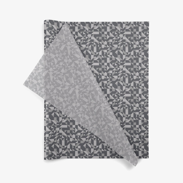 Prismatic SatinWrap printed tissue paper, folded sheets