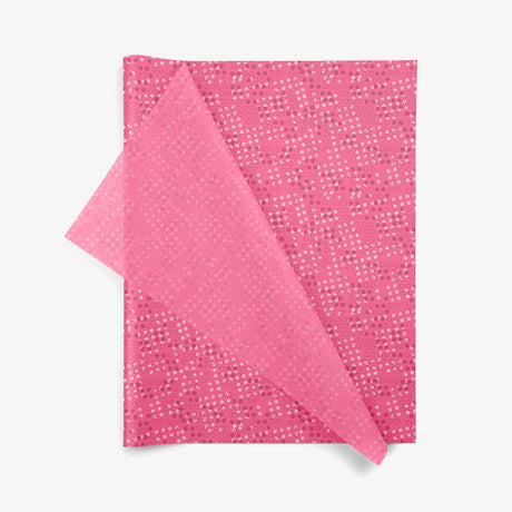 Mediterranean Dots SatinWrap printed tissue paper, folded sheets