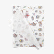 Birds' Nests SatinWrap printed tissue paper, folded sheets