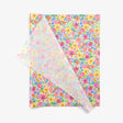 Watercolor Floral SatinWrap printed tissue paper, folded sheets